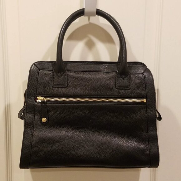 VERA BRADLEY Natalie -Leather and Calf Hair- Limited Edition Handbag Purse Black - Picture 6 of 9